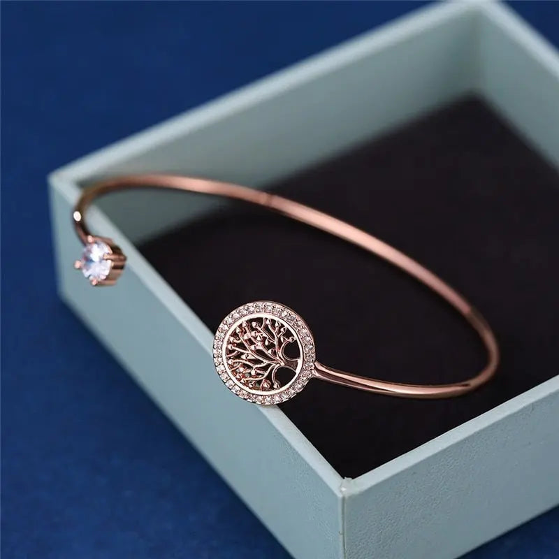 Aeriel – Adjustable Bracelet with Tree of Life