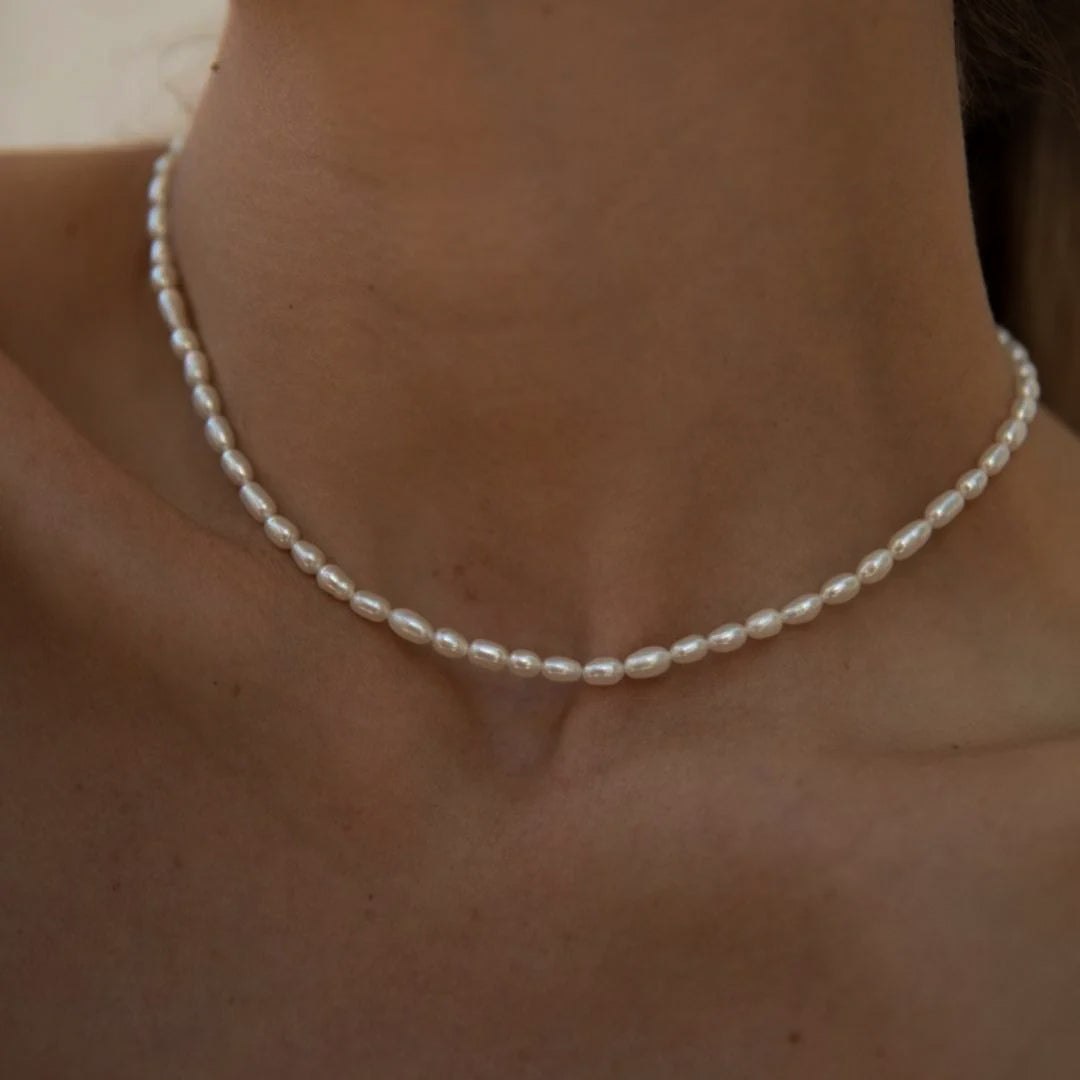 Avaria - Choker with Freshwater Pearls