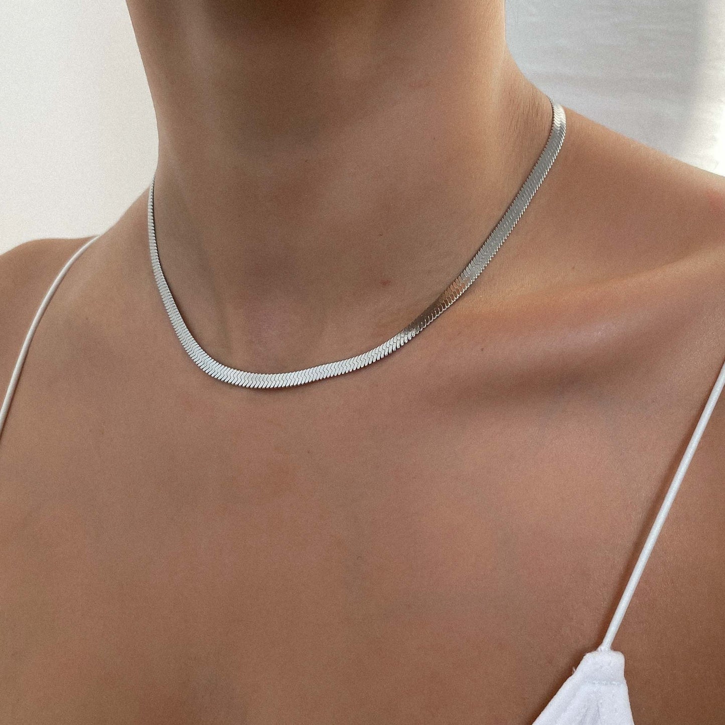 Juliette – Stylish Chevron Necklace