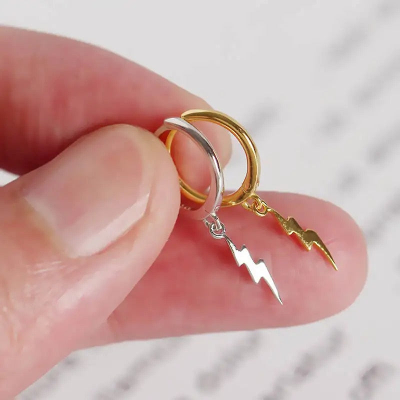 Blitz Hoop Earrings - Blitz Shape Earrings