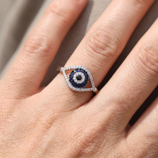 Eleni – Protection Ring Blue Eye Matiasma