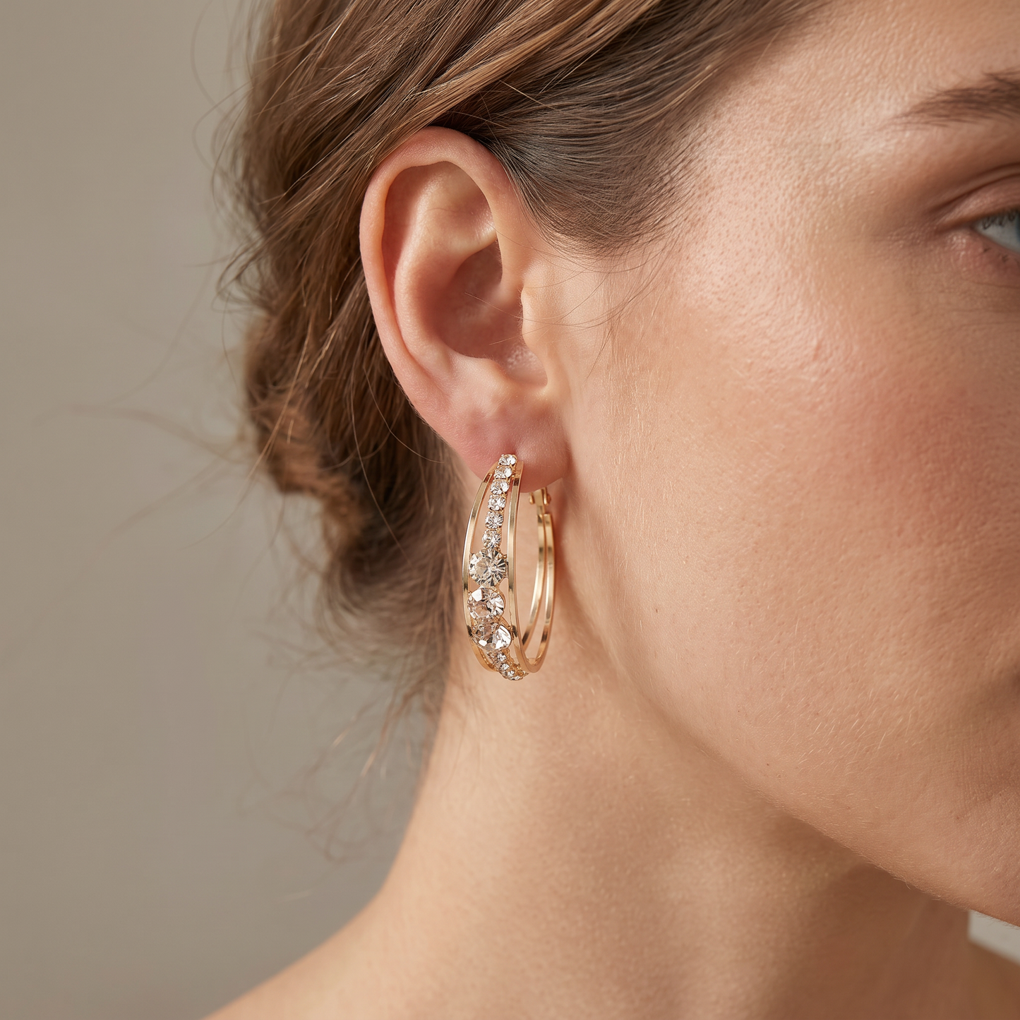 Raya – Stylish Golden Earrings