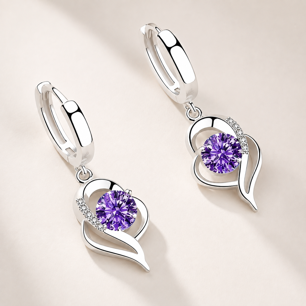 Noelle – Elegant Flower Earrings
