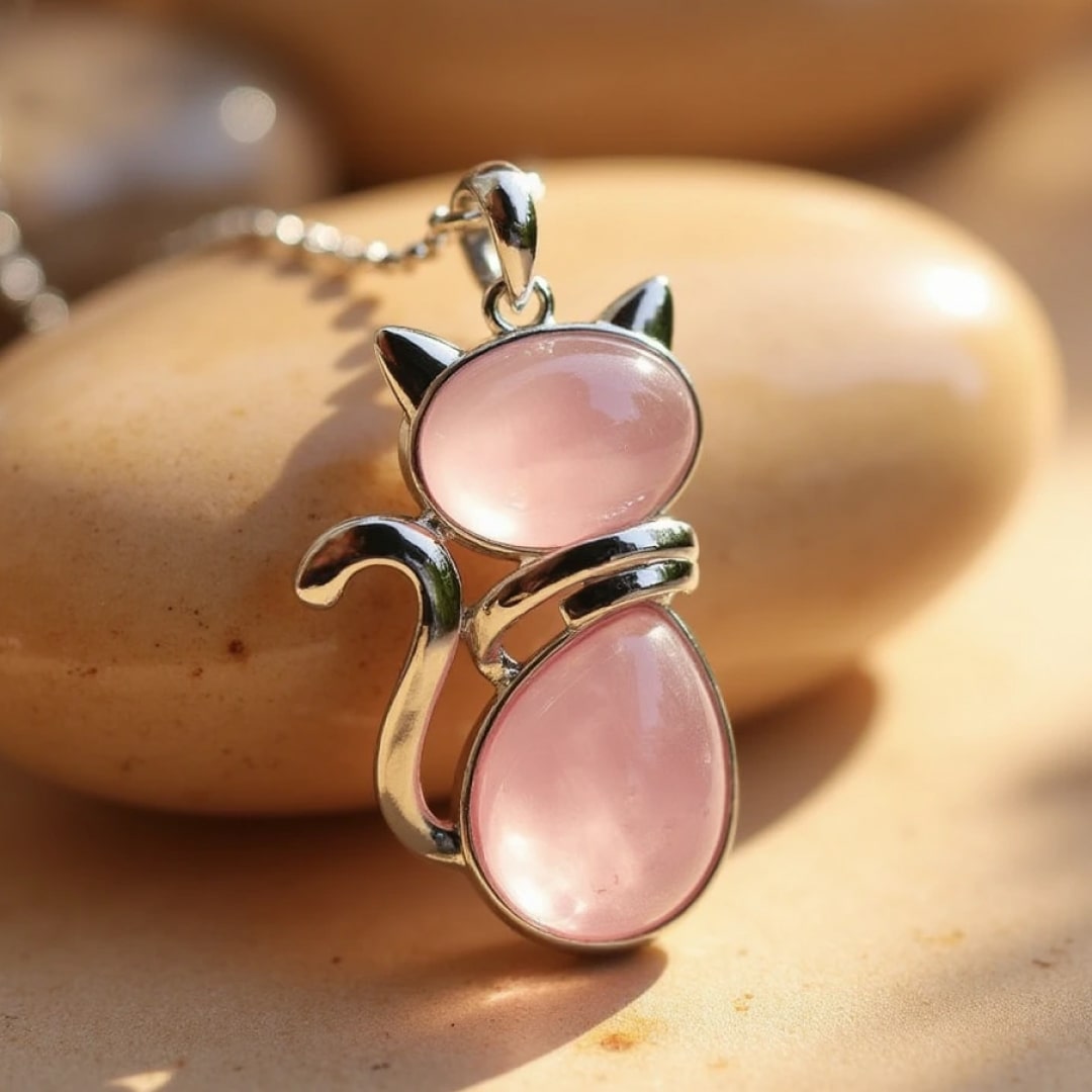 Mila – Cat Collar Made of Natural Stone