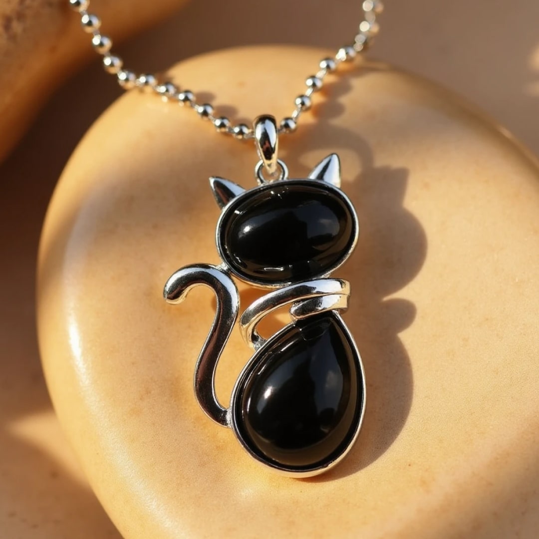 Mila – Cat Collar Made of Natural Stone