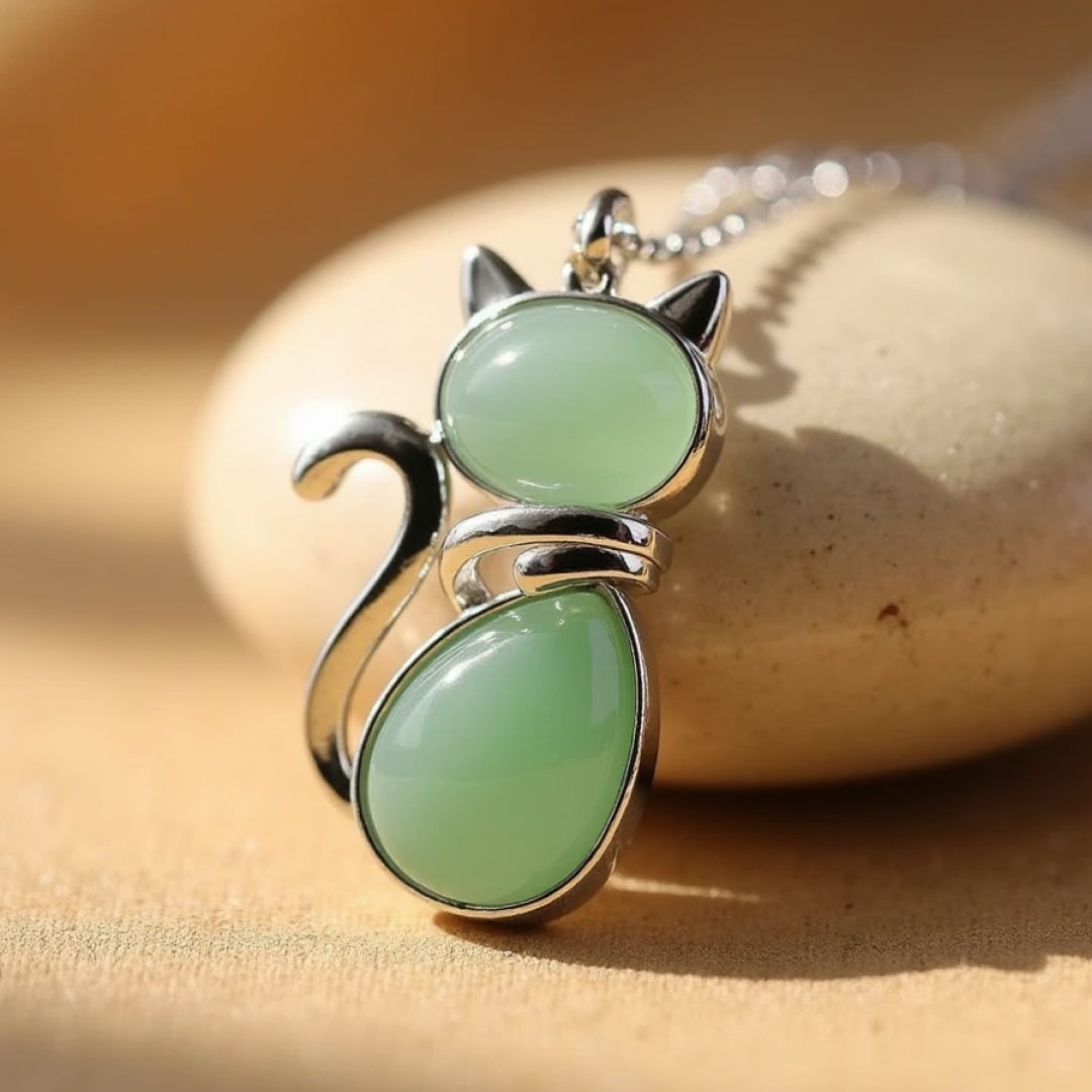 Mila – Cat Collar Made of Natural Stone