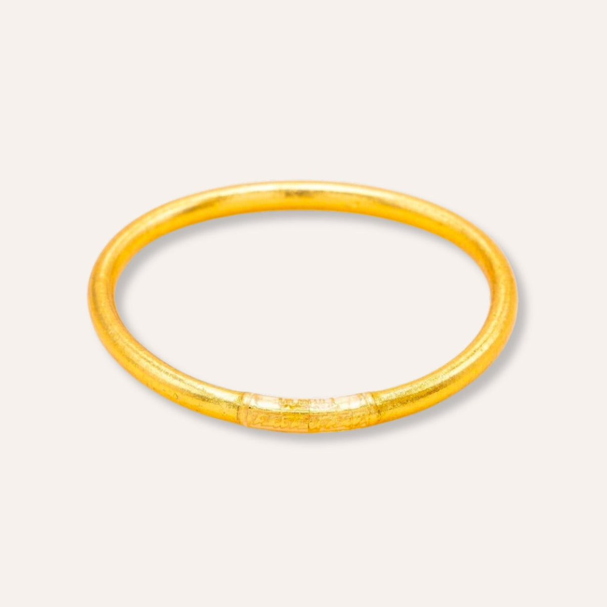 Women’s Narrow Bangle with Smooth Round Shape and Minimalistic Design