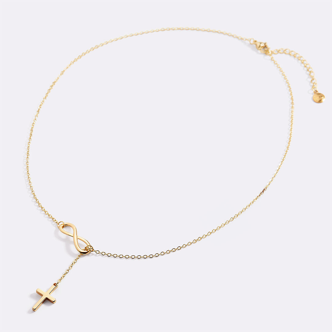 Yuna – Necklace with Infinite Cross Pendant
