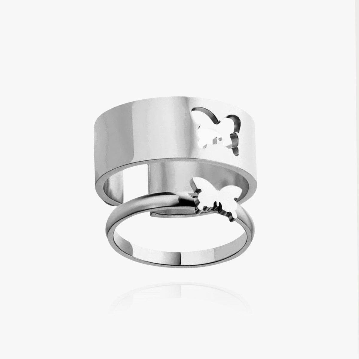 Women’s Adjustable Butterfly Ring for Matching Styles