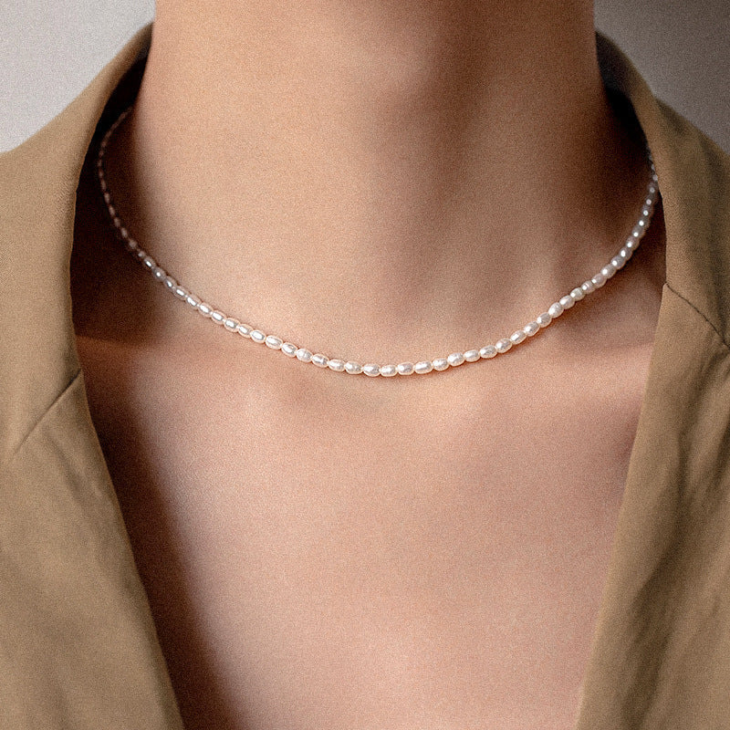 Avaria - Choker with Freshwater Pearls