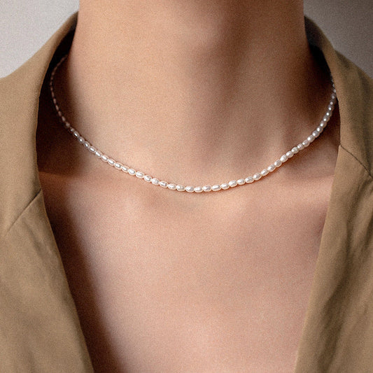 Avaria - Choker with Freshwater Pearls