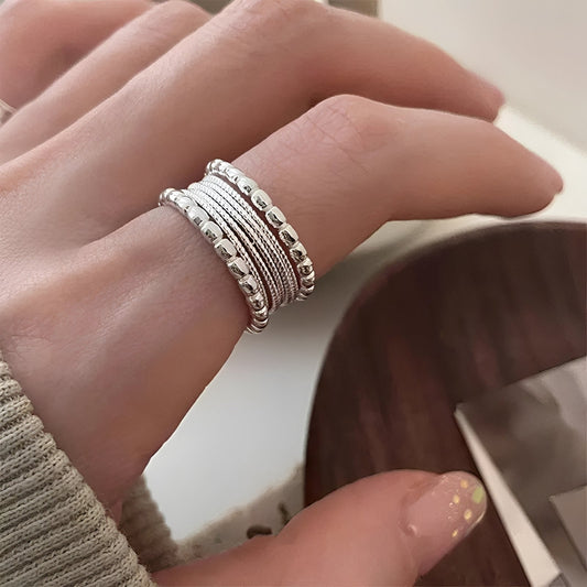 Miles – Elegant silver ring with fine design