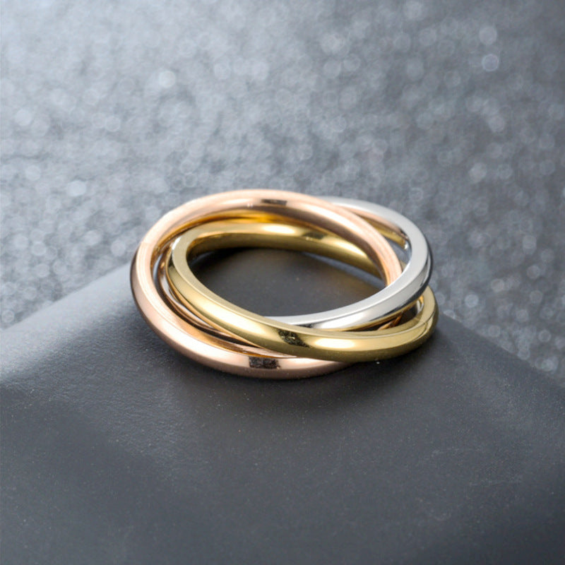 Sansen – Three-Ring Geometric Set