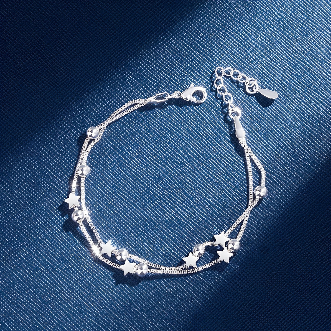 Yuna – Bracelet Double Circle Star Korean Style