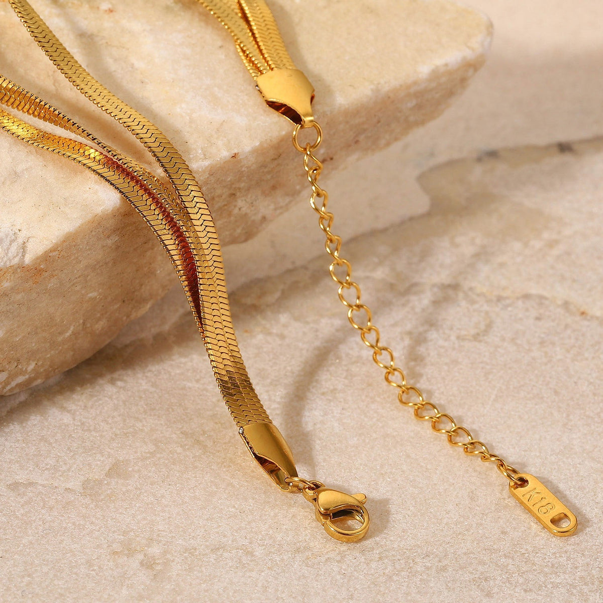 Abela - Fishbone Bracelet Three-Layered