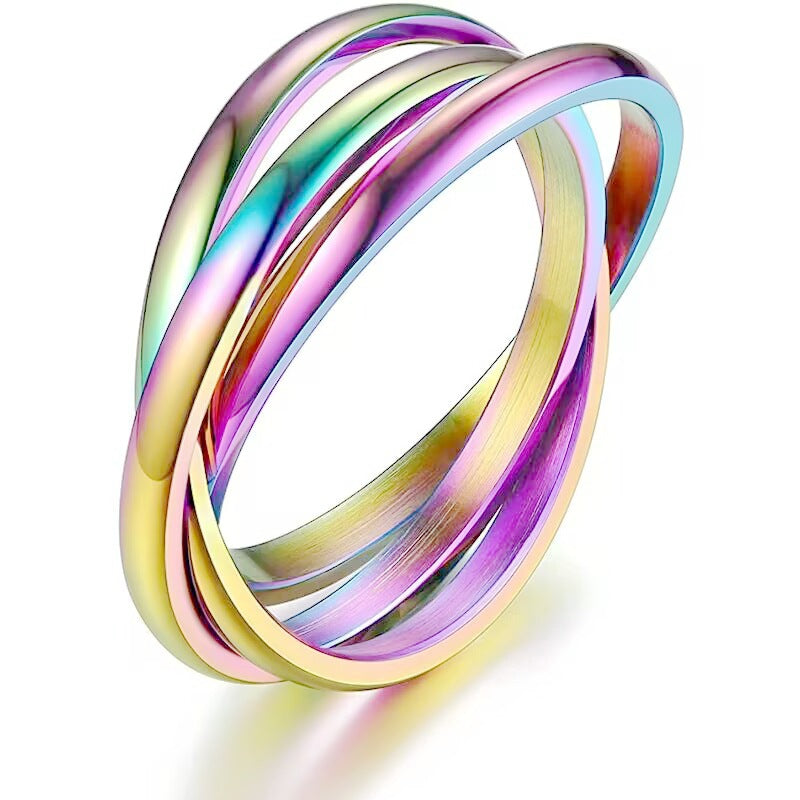 Sansen – Three-Ring Geometric Set