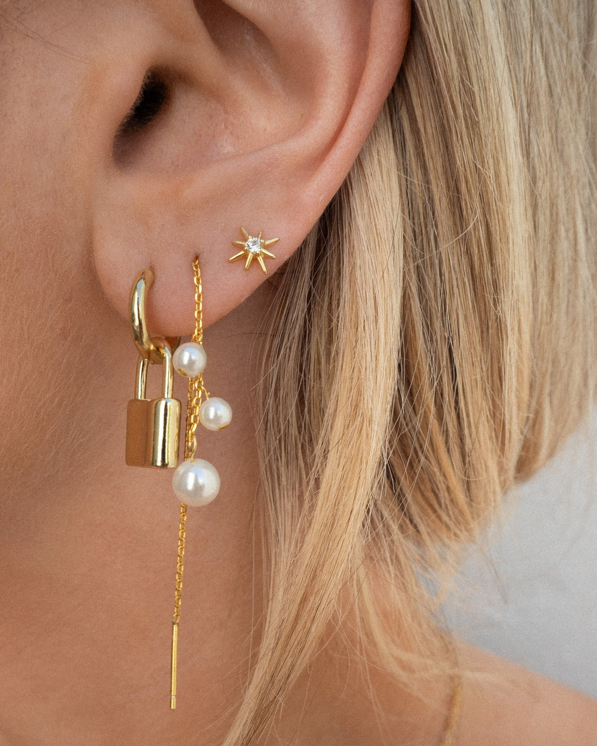 Risa - Starburst Stud Earrings