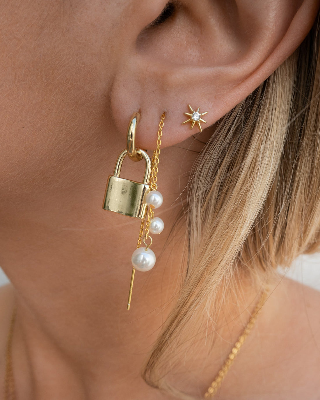 Risa - Starburst Stud Earrings