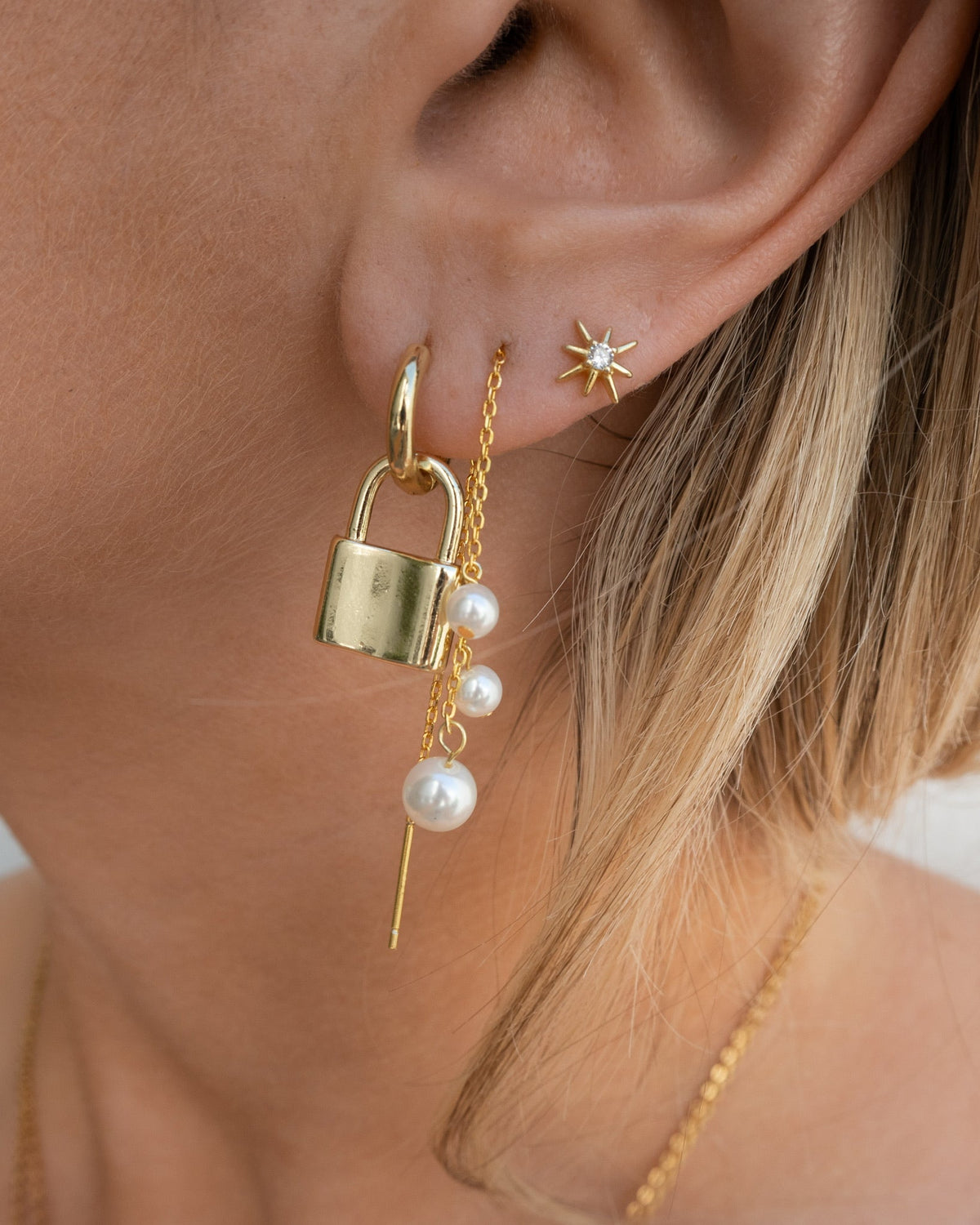 Risa - Starburst Stud Earrings
