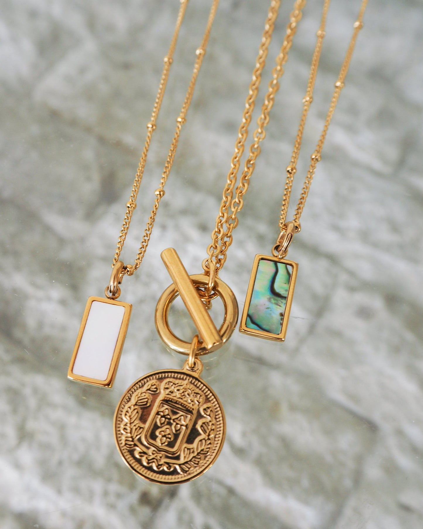 Havanna - Coin necklace with clasp