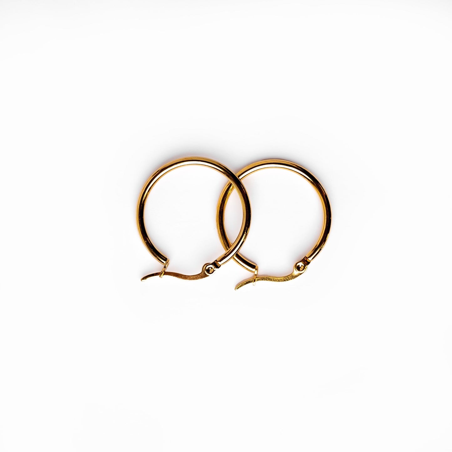 Camille – Golden Stylish Hoops