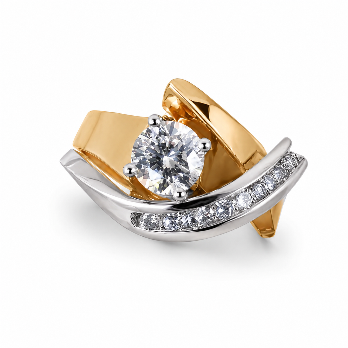 Sylira – Signature Two-Tone Ring