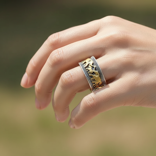 Arinya – Protective Ring in Gold Color