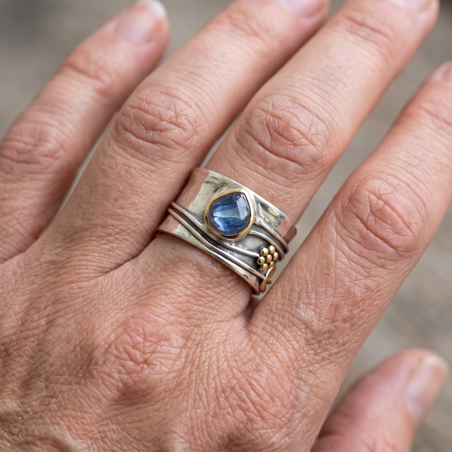 Bree – Boho Ring with Gemstone