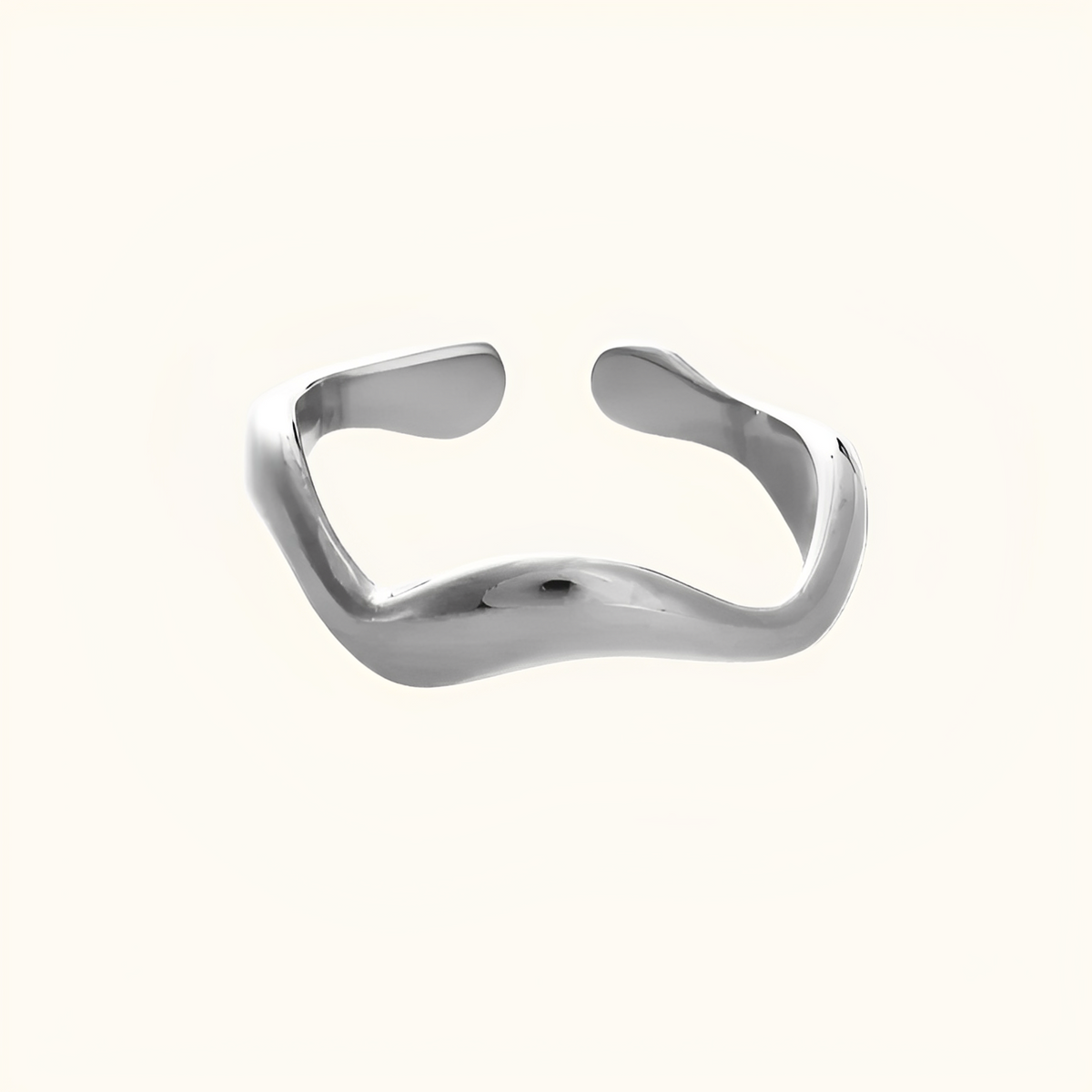 Theva – Open Water Wave Ring