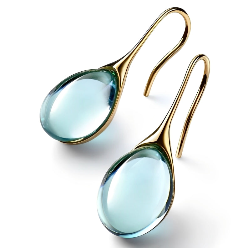 Elira – Earrings with Stylish Crystal Drops