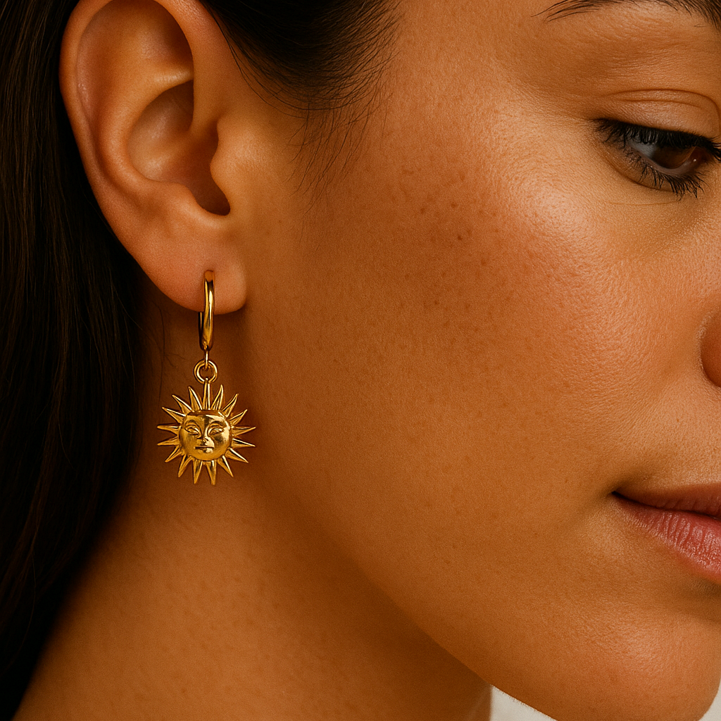 Margaux – Stylish Hoops made of Titanium Steel