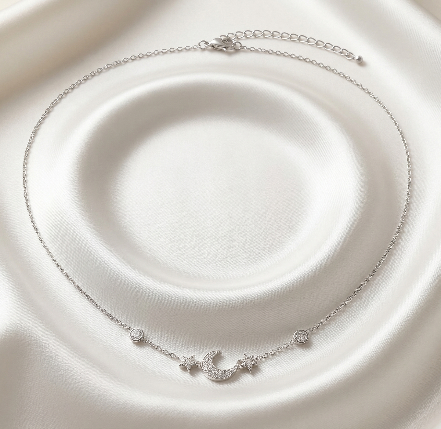 Silver Stainless Steel Necklace