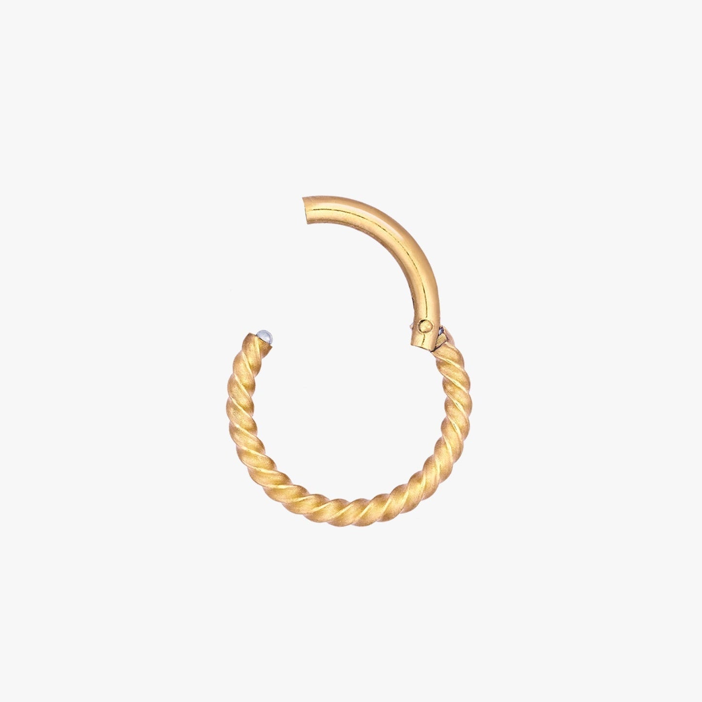 Leila - Twisted rope hoops