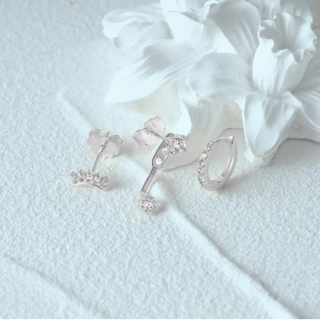 Elena – Set with Three Earrings