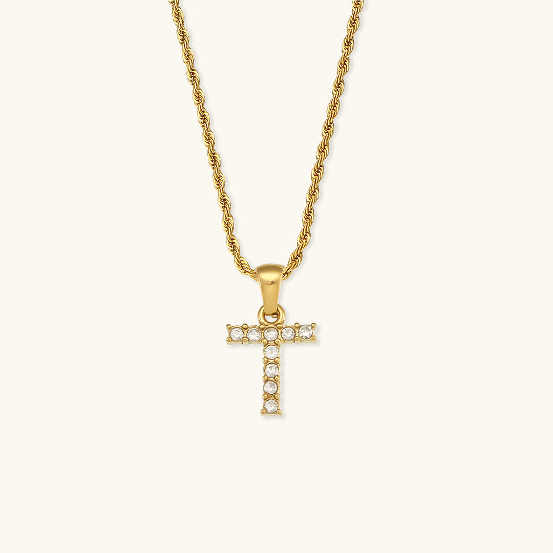 Maeve - Necklace with Letter Initials
