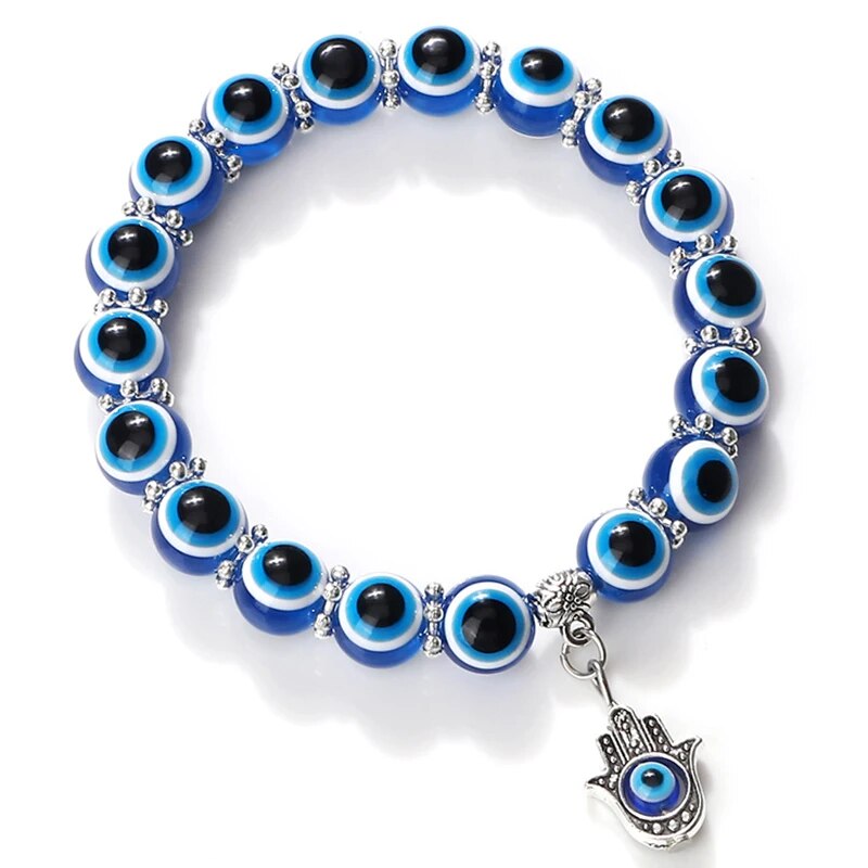 Evil Eye Ocean Style Anklet - Karma and Luck Anklet