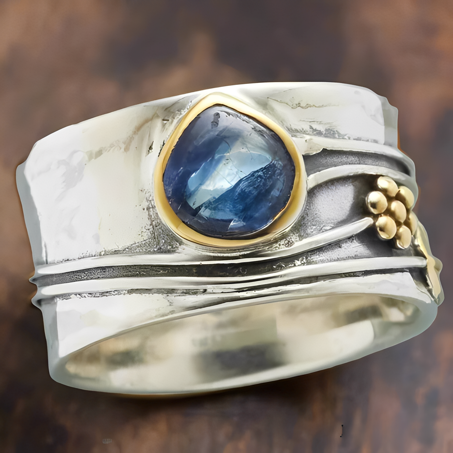 Bree – Boho Ring with Gemstone