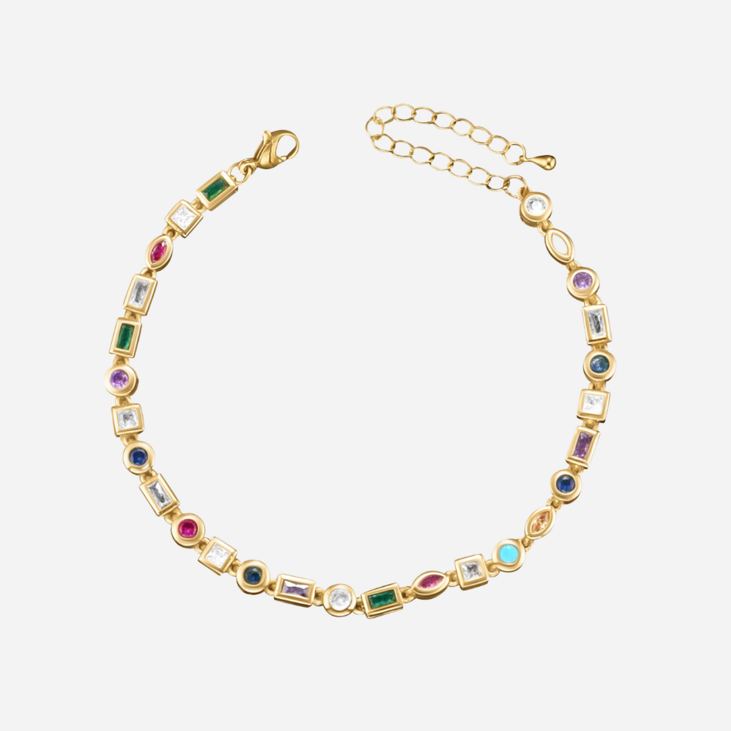 Nozomi – Colorful Bracelet made of Crystals