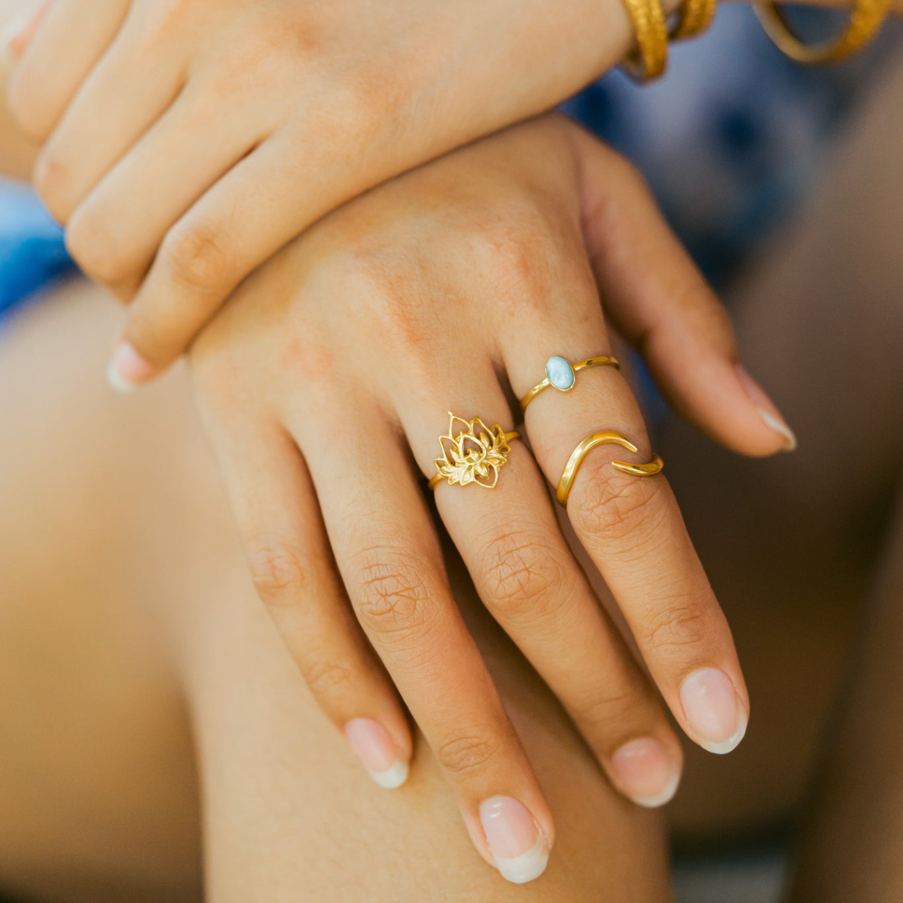 Lotus Flower - Elegant Ring