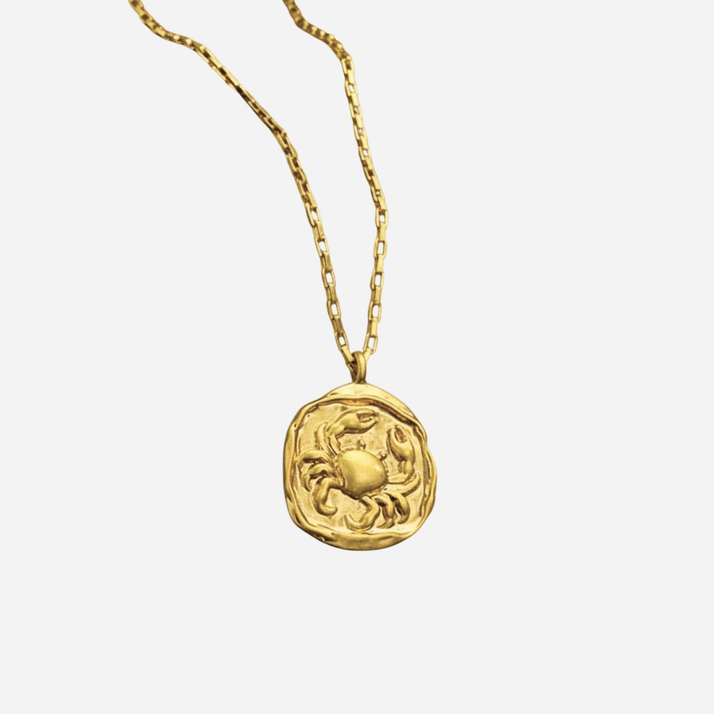 Zeki – Necklace Medallion Zodiac Gold