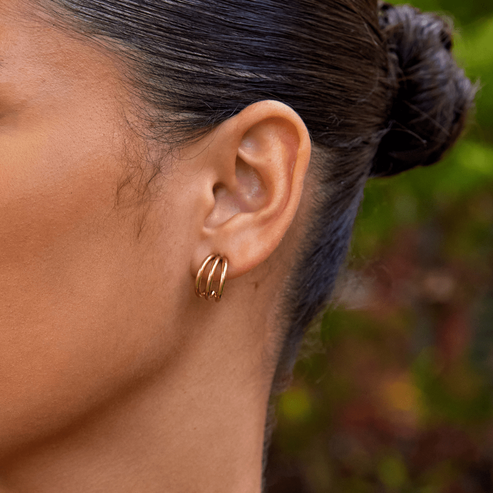 Anaya – Triple Hoop Earrings