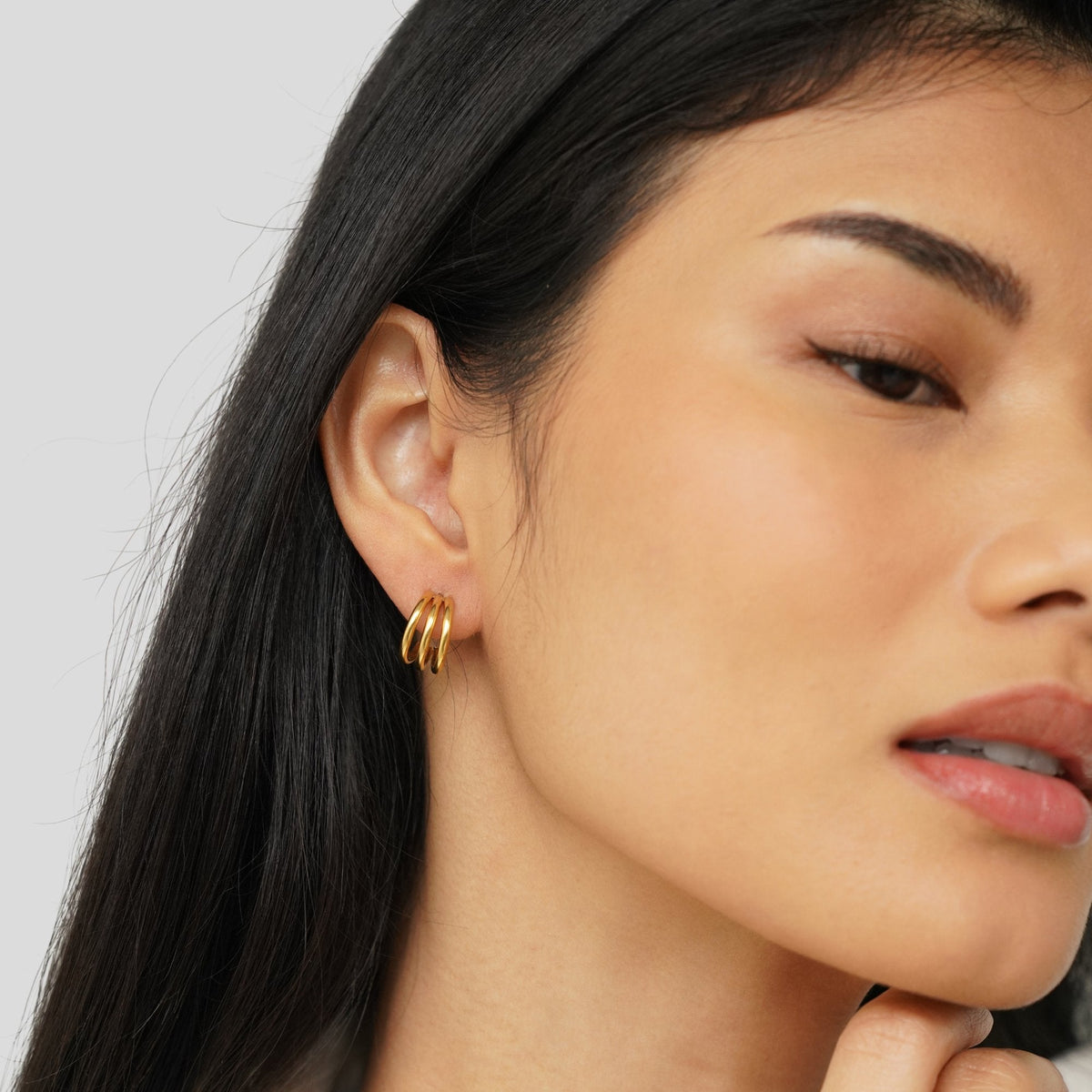 Anaya – Triple Hoop Earrings