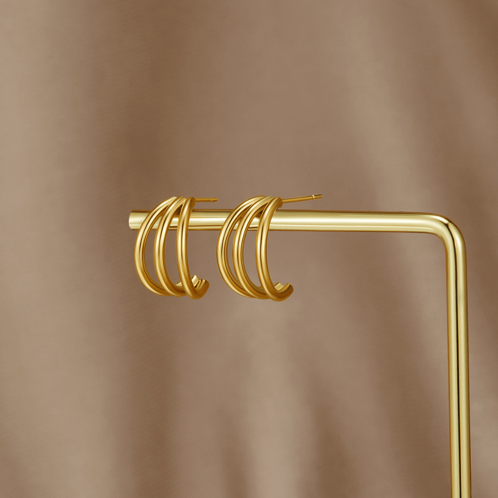 Anaya – Triple Hoop Earrings