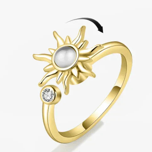Helia – Soothing Rotating Sun Ring