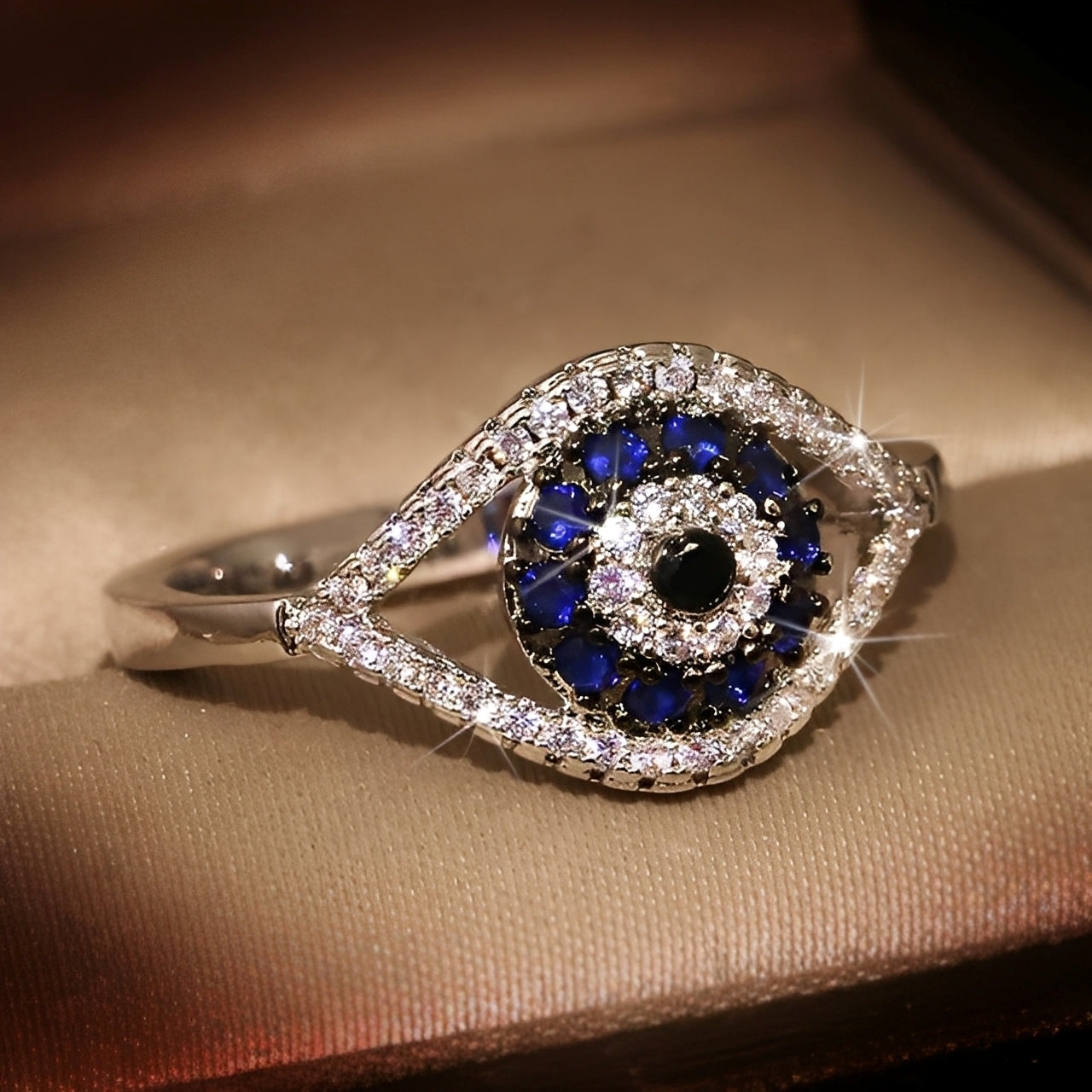Eleni – Protection Ring Blue Eye Matiasma