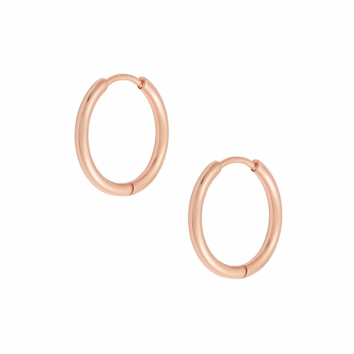 Celia – Stylish Gold Hoops
