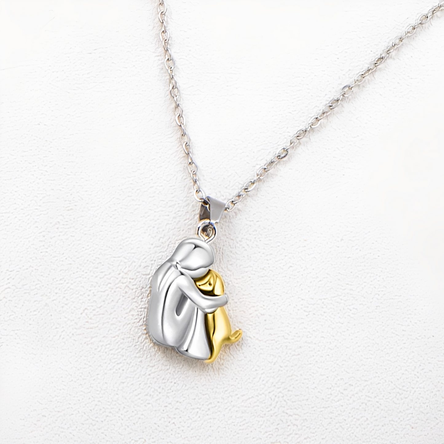 Neko – Necklace Pendant Hug Dog and Owner