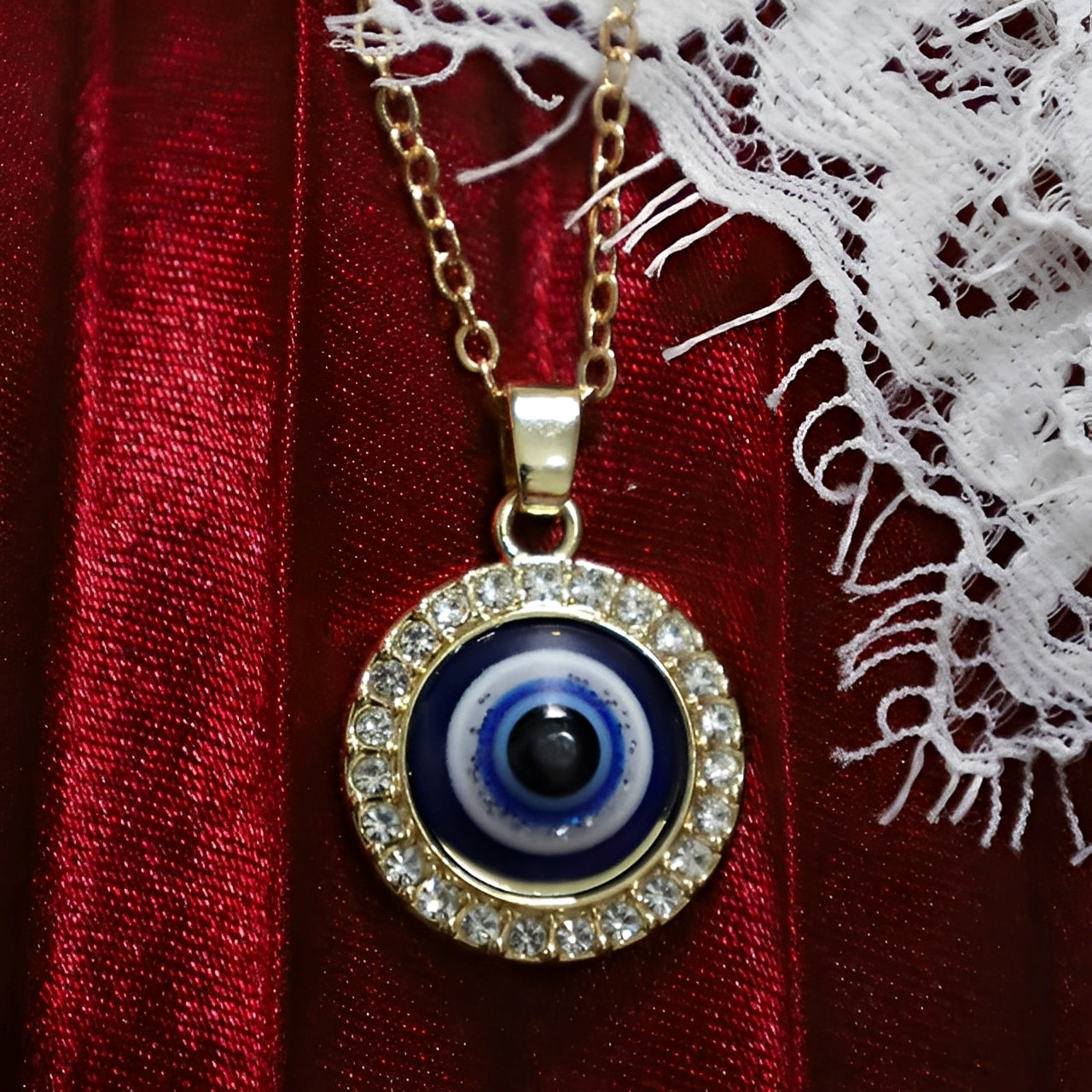 Eleni – Necklace with Protective Blue Eye Matiasma