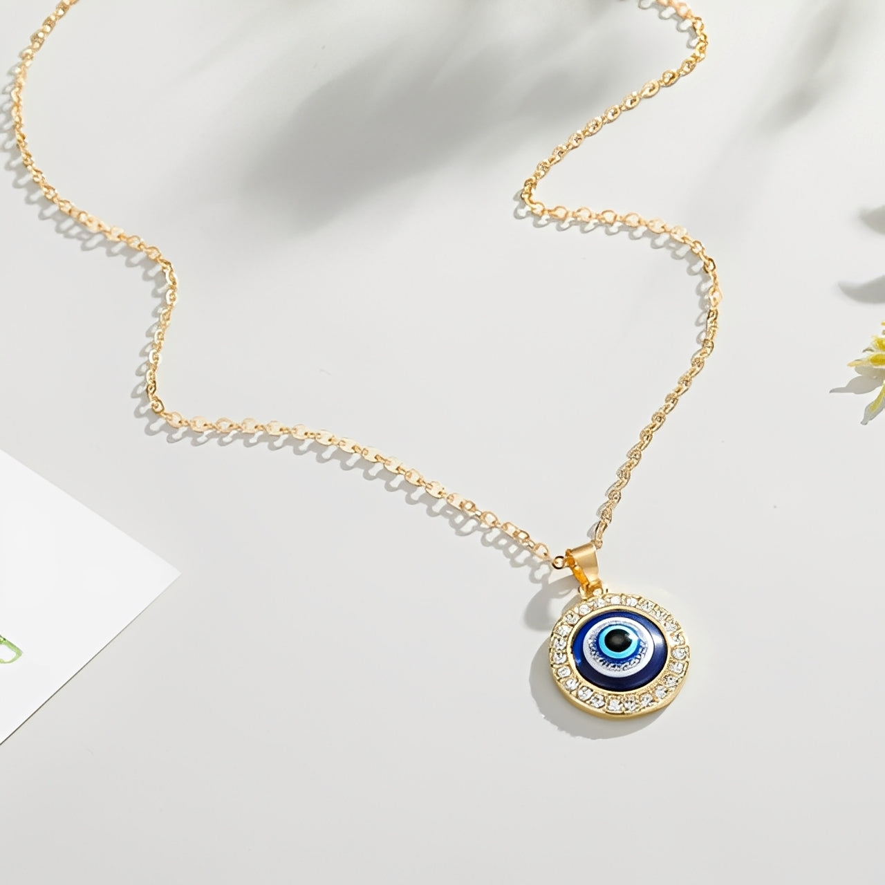 Eleni – Necklace with Protective Blue Eye Matiasma