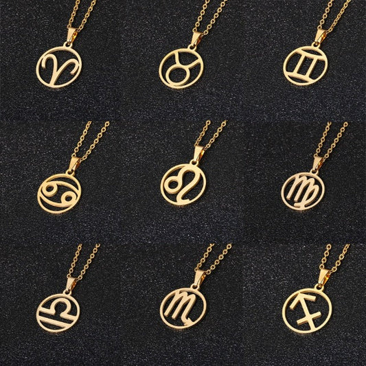 Astra – Zodiac Necklace with Pendant 12 Constellations